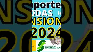 🚀💰𝗜𝗠𝗣𝗢𝗥𝗧𝗘𝗦 𝗱𝗲 𝗹𝗮𝘀 𝗣𝗘𝗡𝗦𝗜𝗢𝗡𝗘𝗦 𝟮𝟬𝟮𝟒 𝐬𝐞𝐠𝐮𝐧 𝐞𝐥 𝐆𝐨𝐛𝐢𝐞𝐫𝐧𝐨👍 gestionesfaciles jubilacion subidapensiones [upl. by Inhoj]