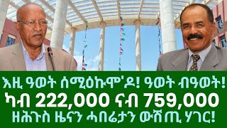 እዚ ዓወት ሰሚዕኩሞዶ፧ ዓበይቲ ጸባ ዘስቲ ዓወታት። ዘሕጉስ ዜና ካብ ውሽጢ ሃገር። ዜናታት ቀዳም 16 ሕዳር 2024 [upl. by Dazhehs309]