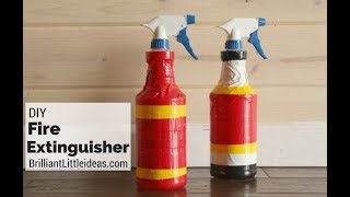 DIY Fire Extinguisher for Kids Pretend Play [upl. by Coussoule238]