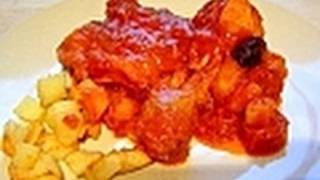 Mediterranean Stew  Chicken amp Chorizo  How to cook recipe [upl. by Wash259]