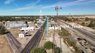 Texass Tallest Windmill Littlefield Texas with DJI Air 3 [upl. by Jocko]