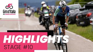 Giro dItalia 2024  Stage 10 Highlights [upl. by Arihsat841]