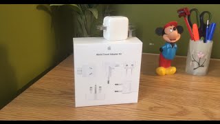 Unboxing And Overview  Apple World Travel Adapter Kit [upl. by Eduam]