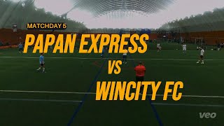 MATCHDAY 5 FULL GAME PAPAN EXPRESS vs WINCITY FC [upl. by Vieva]