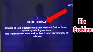 Fix Voot drm error 7005 Problem  voot drm error 7005  Voot drm error 7001 7005 problem solve [upl. by Braca]