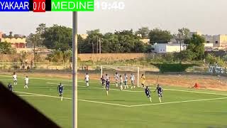 le premier but de lASC yakaar vs ASC MEDINE de bambey [upl. by Auginahs]