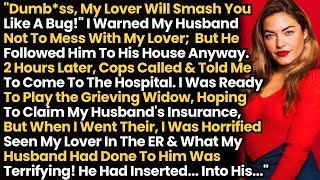 I Was Ready to Play the Grieving Widow Hoping To Claim My Husbands Insurance But When I Went Thei [upl. by Carli]