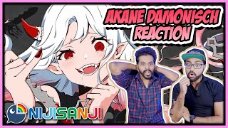 NIJISANJI  ASAHINA AKANE DAMONISCH REACTION  DAMONISCH  TUYU COVER BY ASAHINA AKANE [upl. by Tomasine]