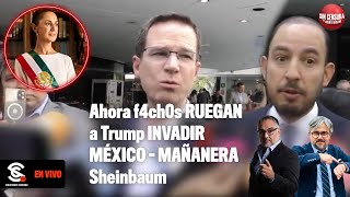 Ahora f4ch0s RUEGAN a Trump INVADIR MÉXICO MAÑANERA Sheinbaum 07112024 [upl. by Osnofedli]