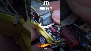 BMW Z4 with Honda K24 engine Hotwheels Custom [upl. by Lesko]