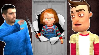 Can We Escape a CHUCKY DOLL Garrys Mod [upl. by Ahsekyt594]