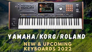 KorgYamahaRoland New And Upcoming PianoKeyboards 20222023 [upl. by Linnet]