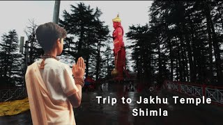 Trip to Jakhu Temple in Shimla  Jakhu Mandir  Himachal Pradesh [upl. by Nosiram]