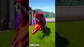 Giant Dinosaur Rampage in Jurassic World  Epic Adventure of Indominus Rex Spinosaurus Thor T Rex [upl. by Nauj]