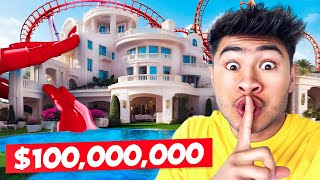 24 HOUR OVERNIGHT CHALLENGE IN WORLDS CRAZIEST AIRBNB [upl. by Htomit]