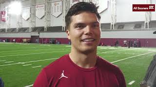 Spring Football Dillon Gabriel Interview [upl. by Annmaria149]