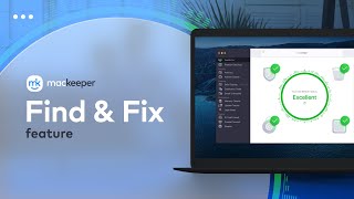 Clean Your Mac in a Click  MacKeeper Find amp Fix feature [upl. by Ikaz]