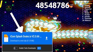 Snake io mod menu MediaFire Link🔗 in Description  Gameplay 18 [upl. by Acirehs519]