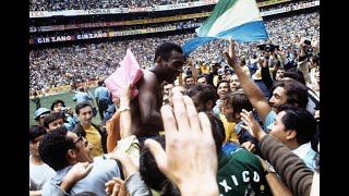 Pelé Brazil ♕ All skills goals assists in World Cup 1970 ⚽️ ITV English Commentary [upl. by Farrish]