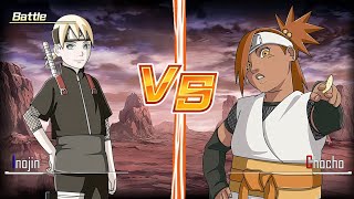 Inojin VS Chocho  Mugen Boruto Chunnin Exam [upl. by Philo68]