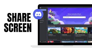 How To Share Screen on Discord [upl. by Malek]