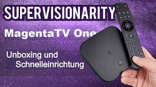 MagentaTV One Box ausgepackt amp schnell eingerichtet [upl. by Nailij275]