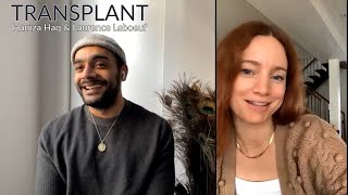 Hamza Haq and Laurence Leboeuf talk Transplant season 2 [upl. by Leelaj798]