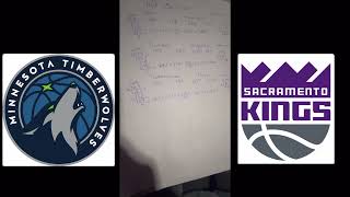 NBA Timberwolves vs Kings Game 1 Oct 24 2024 [upl. by Arorua]