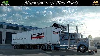 Marmon 57p Plus Parts Cabinets Hauled Scottsbluff to Cheyenne JBX2TAA Combo ATS PC 4K 150 [upl. by Pax]