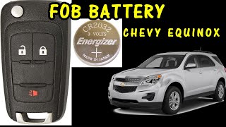 How to Change Key FOB Battery 20102017 Chevy Equinox [upl. by Tavis]