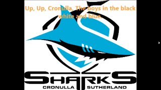 Cronulla Sharks theme song Lyrics NRL SingALong [upl. by Fidellia]