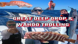 FUN DAY Fishing for Wahoo Grouper amp Snapper HOT BITE [upl. by Angrist]