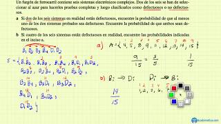 probabilidad  ejercicio 31 [upl. by Ambert]