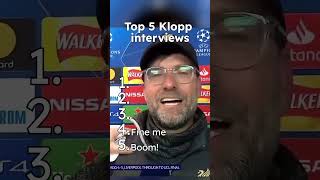 Jurgen Klopp top 5 interviews [upl. by Alithia483]