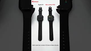 Apple 10 and Microwear W10 Comparison Part 2🔮⌚ [upl. by Scrivenor]