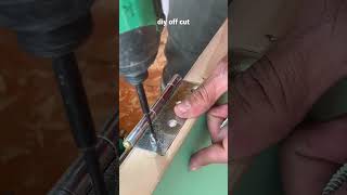 How To Install Hinges shorts youtubeshorts woodworking [upl. by Diba]