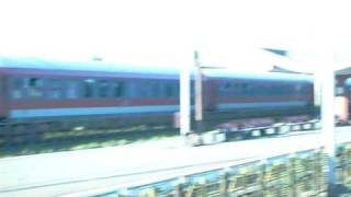 Anunt plecare tren in gara brasov [upl. by Anaert]