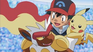 Infernape vs Electivire  Pokémon DP Sinnoh League Victors  Official Clip [upl. by Mavilia347]