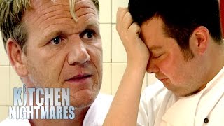 Head Chef Brought to Tears by Angry Gordon  Kitchen Nightmares [upl. by Hardman]