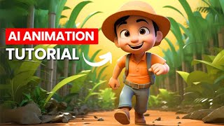 How To Make Cartoon Animation Video With AI For Free [upl. by Kristian]