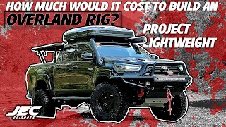 Hilux Conquest OffRoad and Overland Rig “Project Lightweight” by Jec Episodes [upl. by Flossi]