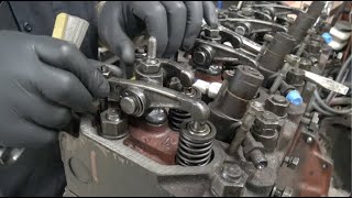 THE SECRET TO ADJUSTING VALVES ON DIESEL amp INDUSTRIAL ENGINES TAUGHT BY OLD MECHANIC [upl. by Chilt]