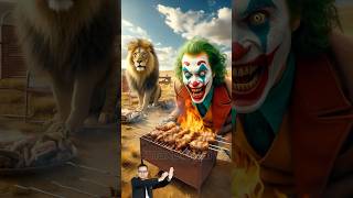 Jokers Lion Taming  Spiderman vs Iron man vs Joker shorts spiderman [upl. by Oneladgam]