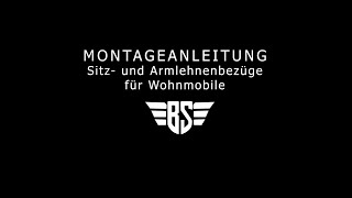 Montageanleitung Sitz und Armlehnenbezüge für Wohnmobile Bremer Sitzbezüge [upl. by Euqinom]