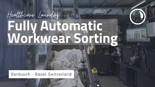 Automatic Garment Sorting • Inwatec at Bardusch in Basel [upl. by Gwenn]