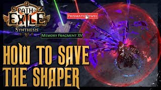 How To Save Shaper Against Elder For Zana Quest  Path of Exile [upl. by Innad600]