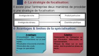 EOAE Chapitre 3 Les options stratégiques Partie 16 2èm BAC SE amp SGC [upl. by Ahselef]