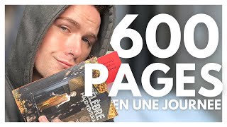 Je menferme toute une journée pour lire   Vlog Challenge lecture [upl. by Amling]