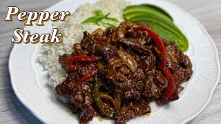 A tasty and Velvety Pepper Steak Recipe to wow your family ❗️ [upl. by Chappelka]