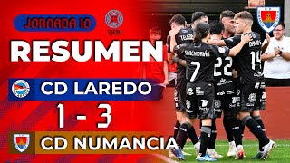 Resumen CD Laredo  13  CD Numancia [upl. by Aicen]